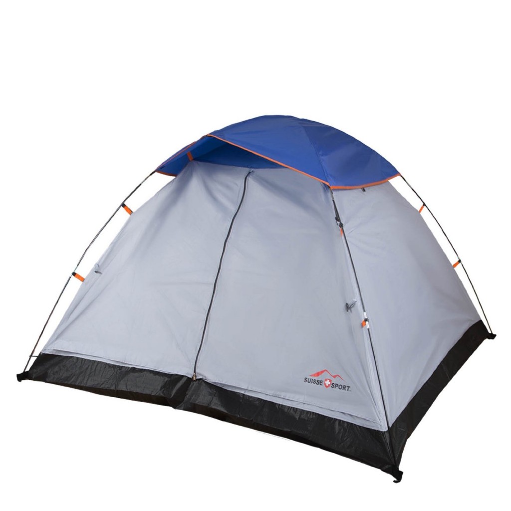 Suisse Sport Dome Tent in Grey/Blue