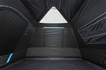Vents open in the Ozark Trail Darkrest Tent